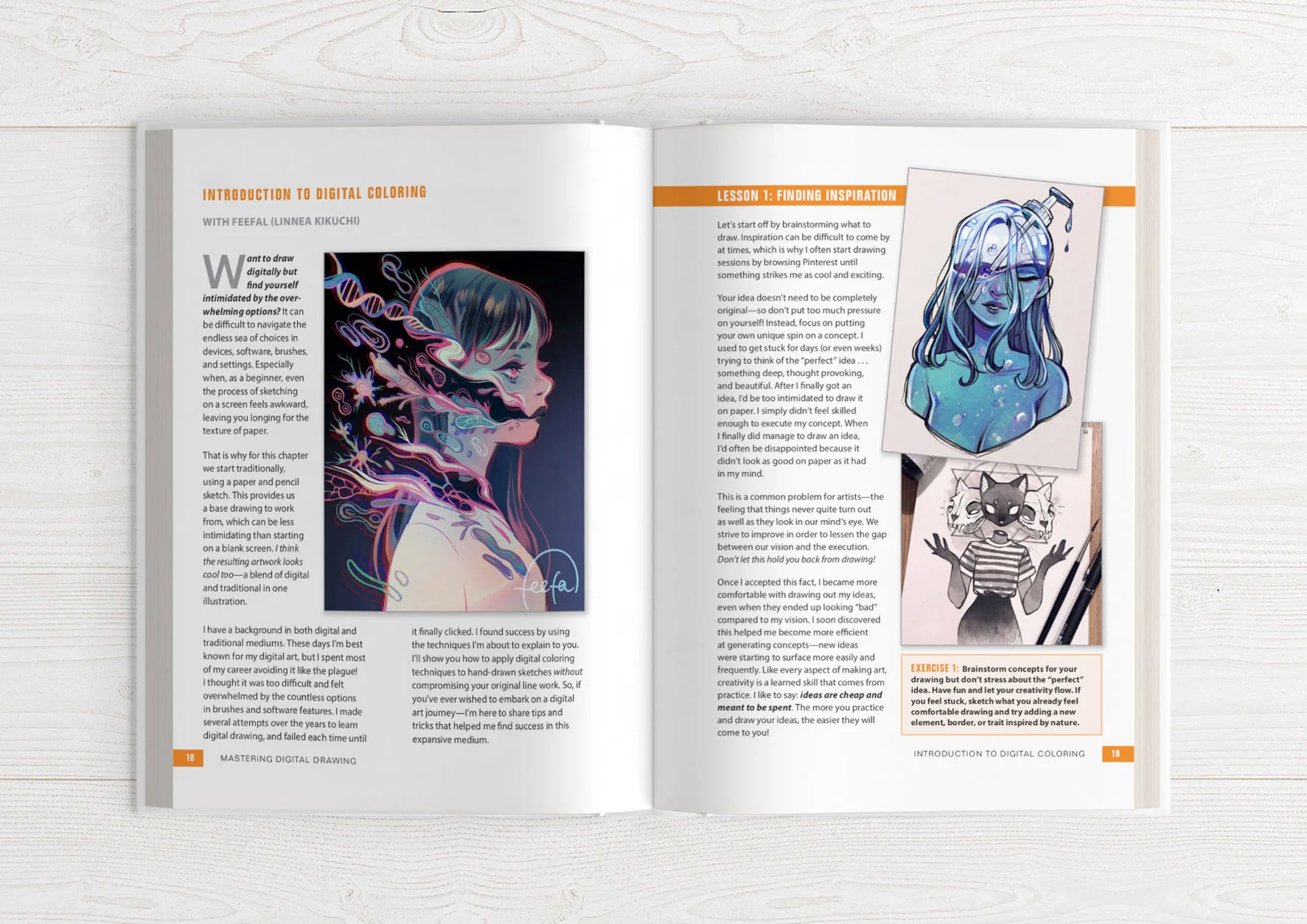 Mastering Digital Drawing & Illustrator's Guidebook 3 (HARDCOVER + EBOOKS) - Image 8